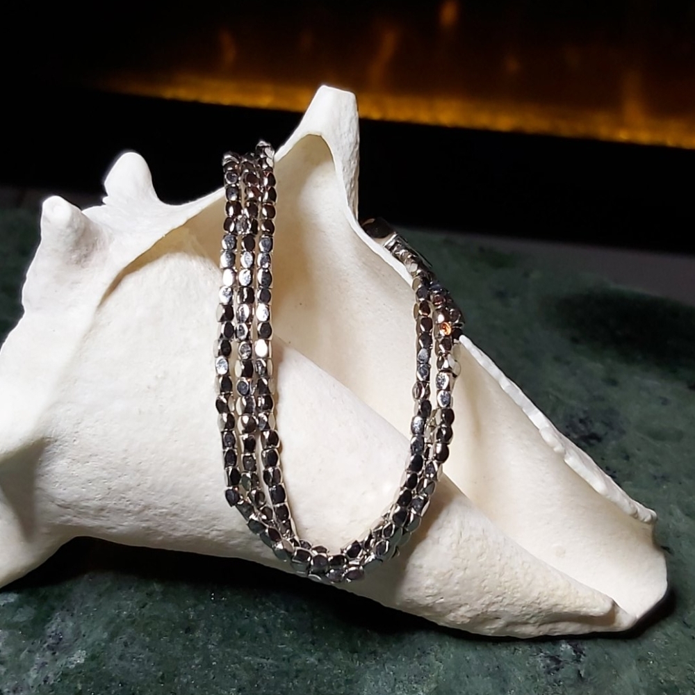 Nine West silver dipped bracelet